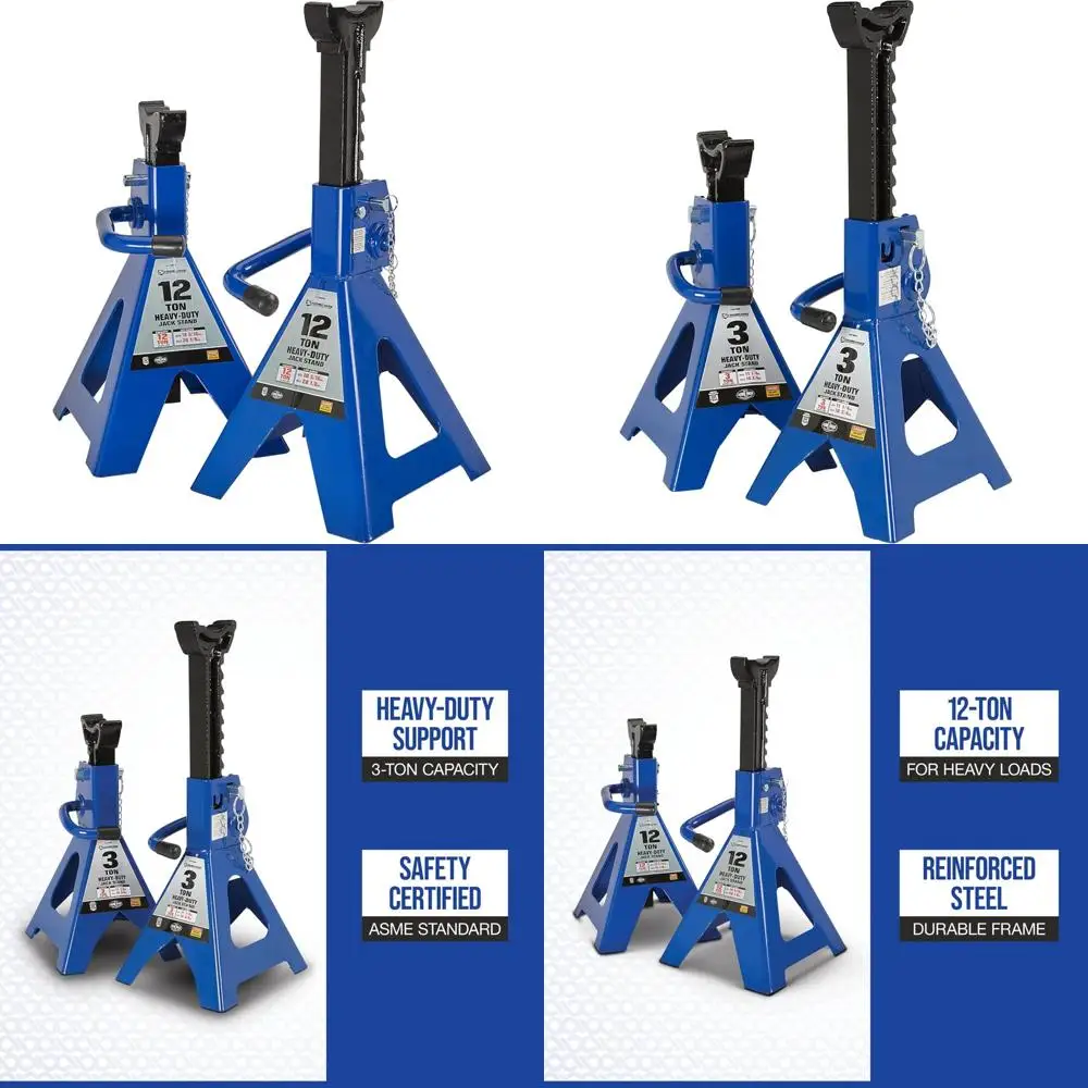 

Подставки для 12-тонального разъема Strongway с двойной фиксацией — 24 000 фунтов. Общая способность, пара