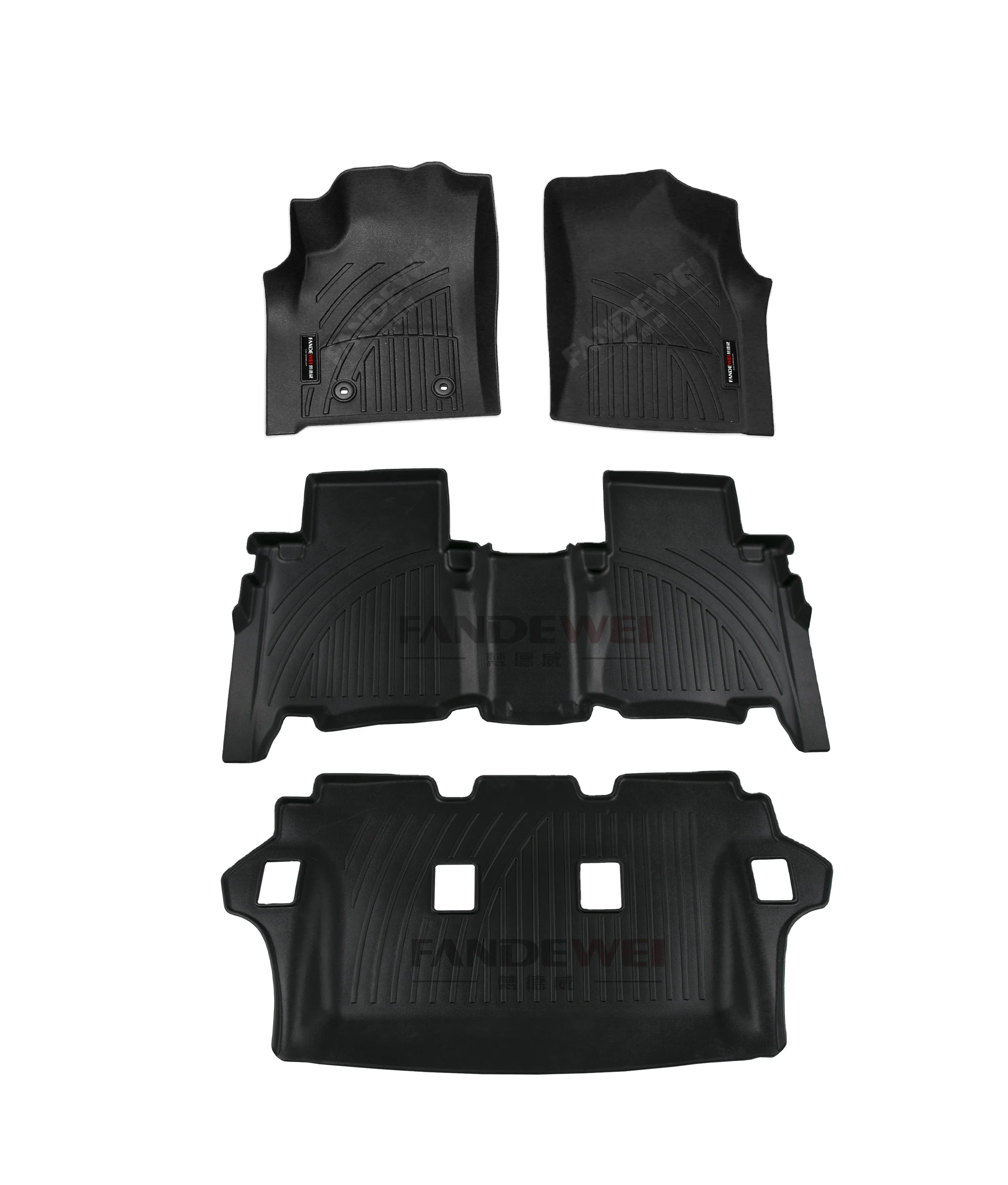 

3D резиновые автомобильные коврики для TOYOTA FORTUNER HILUX REVO VIGO RAV4 PRADO LC150 LC300 HIGHLANDER водонепроницаемый автомобильный матовый ковер из ТПВ