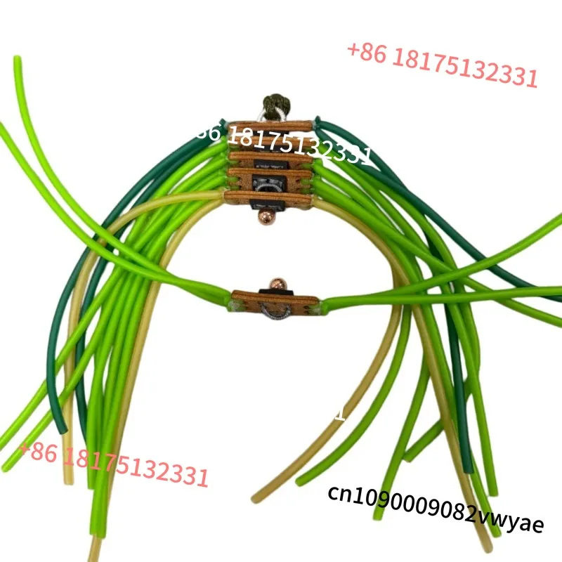 G 5 automatic slingshot accessories rubber band, 6 magnetic ball rubber bands, 1 with pull ball 1636