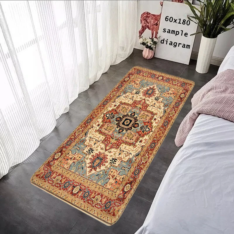 Boho Style Entrance Doormat Balcony Carpet Living Room Rugs Foot Carpets Bathroom Rug Floor Mats Non-slip Hallway Mat Home Decor