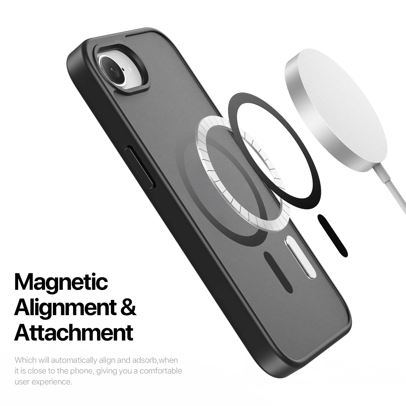 Dux Ducis for iPhone 16 Pro Max iPhone 16 Plus iphone 16e 17e Multi-color Back Cover with MagSafe Anti-Fingerprint Phone Case