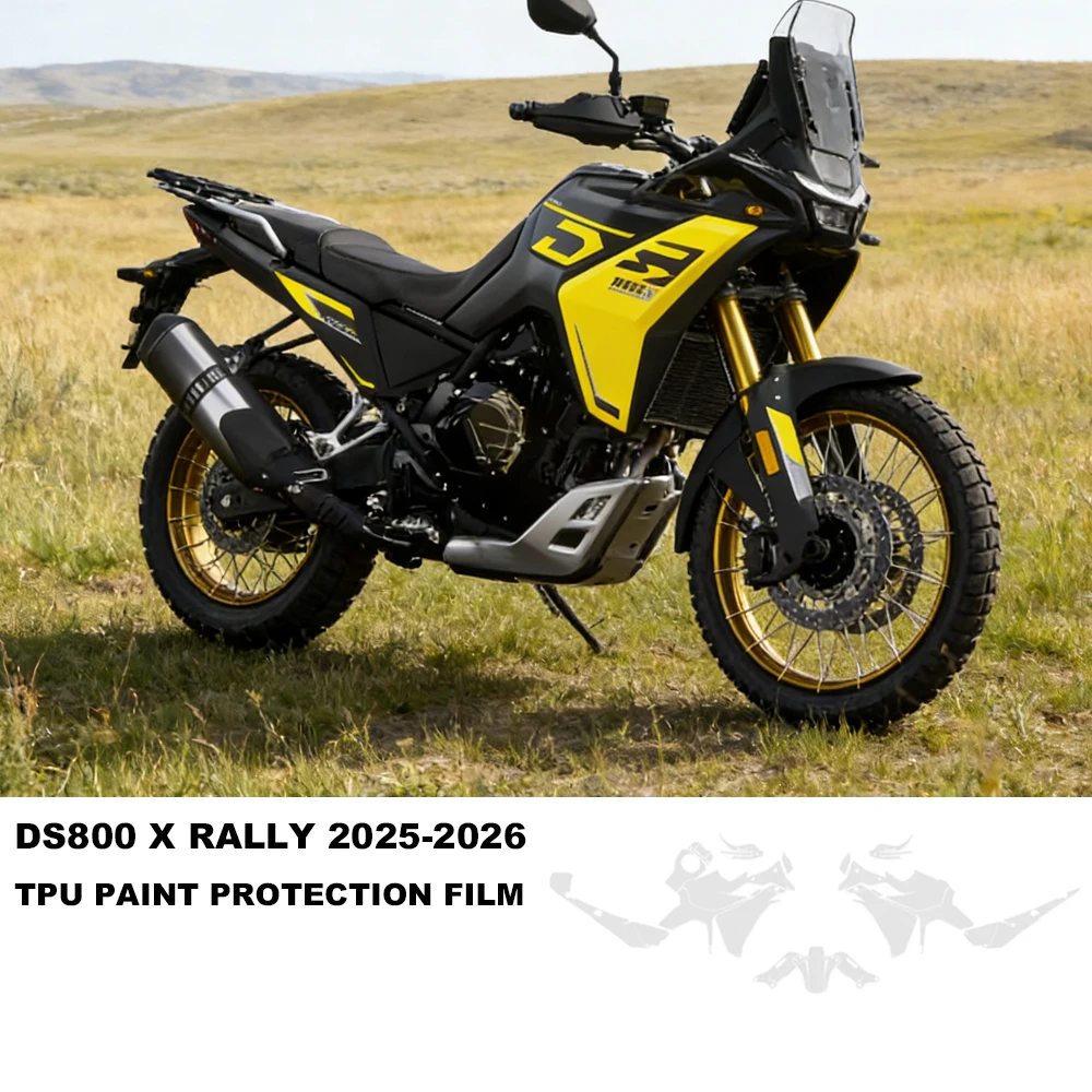

For VOGE DS 800 X DS800X 2025-2026 PPF Motorcycle Protector Complete Paint Fairing TPU Protection Filme Anti-Scratch