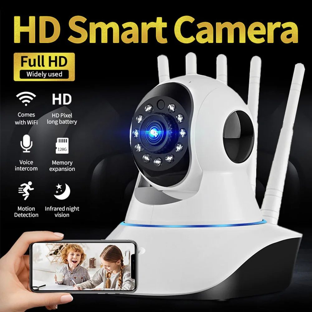 

1080P Wireless IP Camera 5G WIFI Camera PTZ Home Security Auto Tracking Infrared Surveillance Camera Two-way Audio Baby Monitor