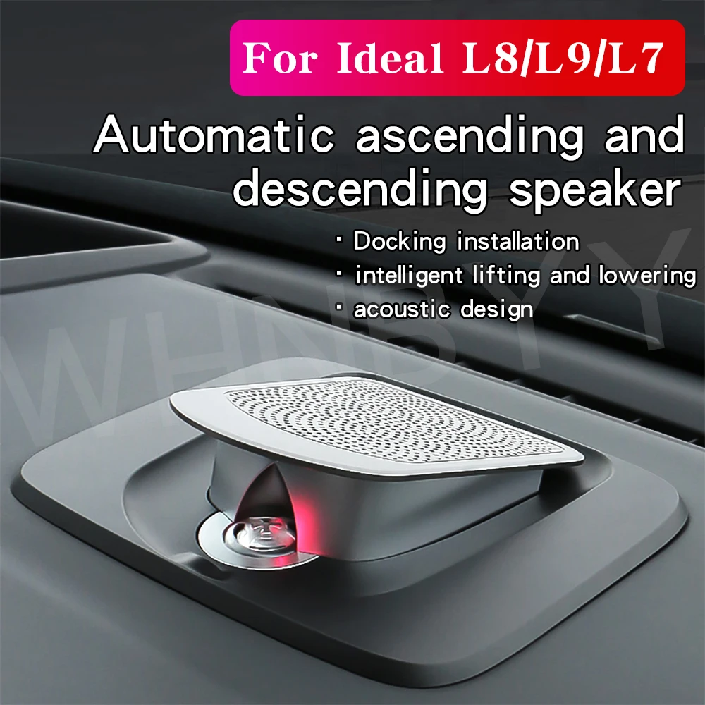 

Один подъемный центральный динамик, модификация без потерь, обновление, басовый динамик для средней школы для Ideal L9 L8 L7, аксессуары для салона автомобиля