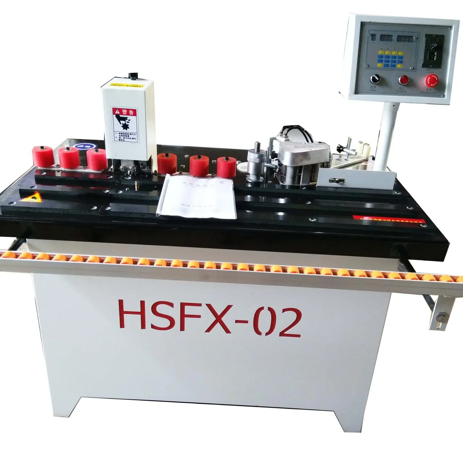 for Hot Selling Double Sided Adhesive Straight Line Curve woodworking Automatic Wood Edge Banding Machine