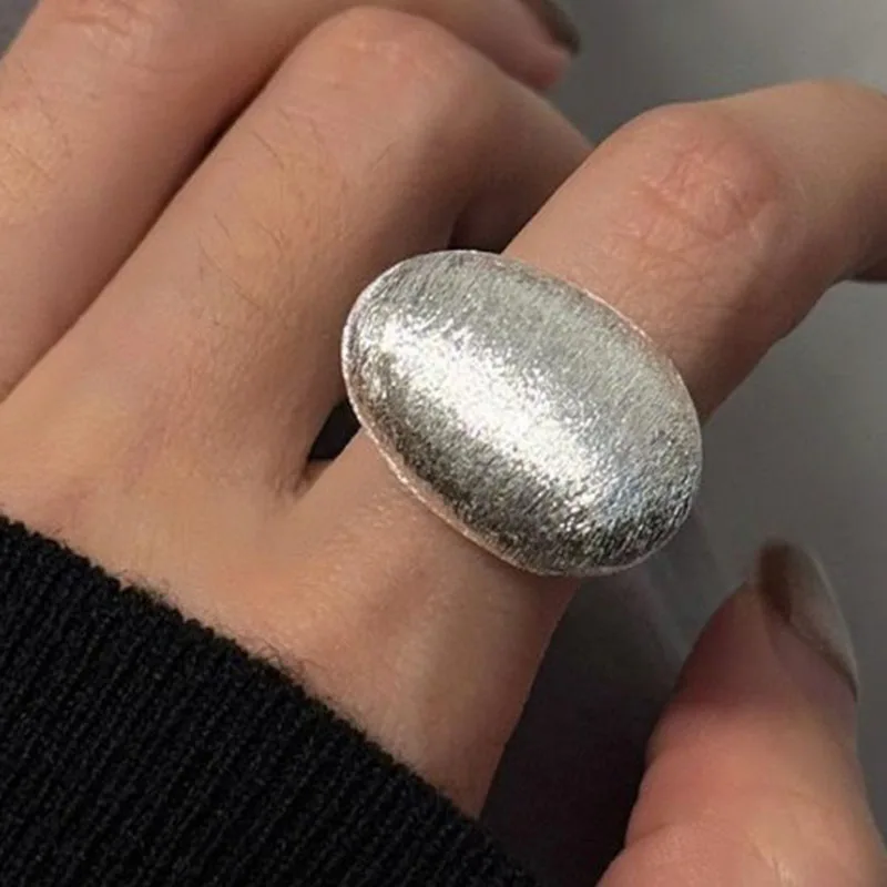 

Кольца из стерлингового серебра 925 пробы для женщин, пара, минималистичный ручной работы, простое блестящее кольцо с шариком, ювелирные изделия, подарок, предотвращение аллергии