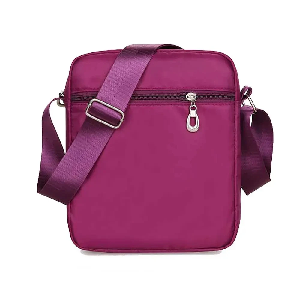 Multi Pocket High-capacity Ladies Nylon Crossbody Bag Cross Body Shoulder Bag Messenger Bag Oxford Flap Handbags