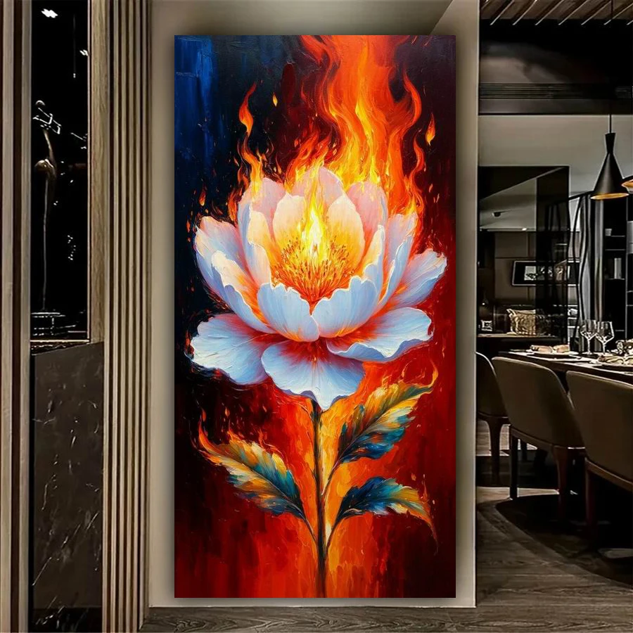 

Colorful Flowers Large Diy Diamond Arts For Adults Painting Kits New Collection Floral Full Drill Mosaic Embroidery Picture