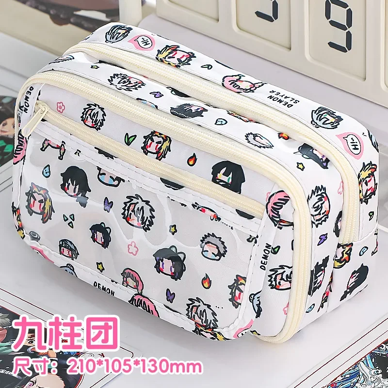2025 Kawaii Anime Ita Bag Astuccio per matite di grande capacità Astuccio per cancelleria in tela Astuccio per penne per bambini Regalo per materiale scolastico
