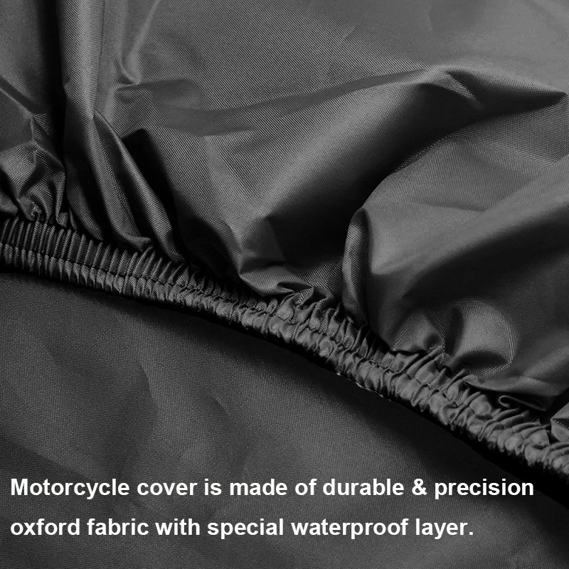 190T Motorcycle Cover Waterproof Outdoor M-4XL UV Anti Rain Covers Case Raincoat Bike Bicycle Protection Dustproof Universal