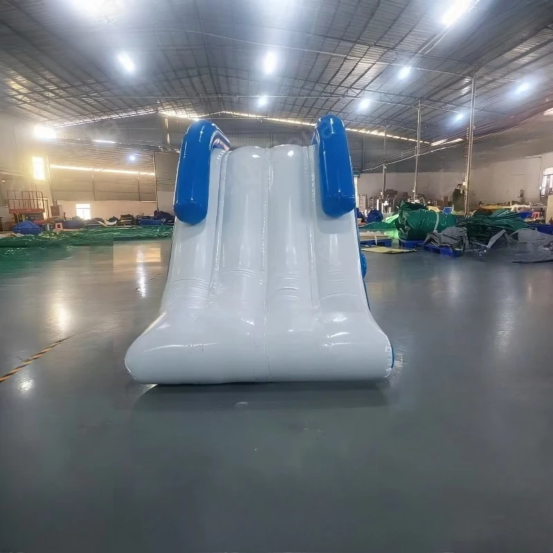 For Commercial PVC Tarpaulin House Swimming Pool Little Slide Inflatable Water Climb Slide for Fun m