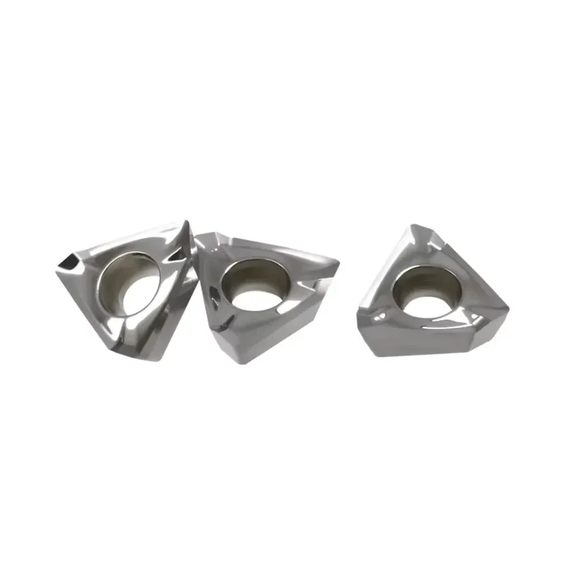 OEM Uncoated Square Carbide High Precision Shoulder Milling Insert Blades for Aluminum 3PKT 3PHT 3PHT150508R-AL 3PHT060304