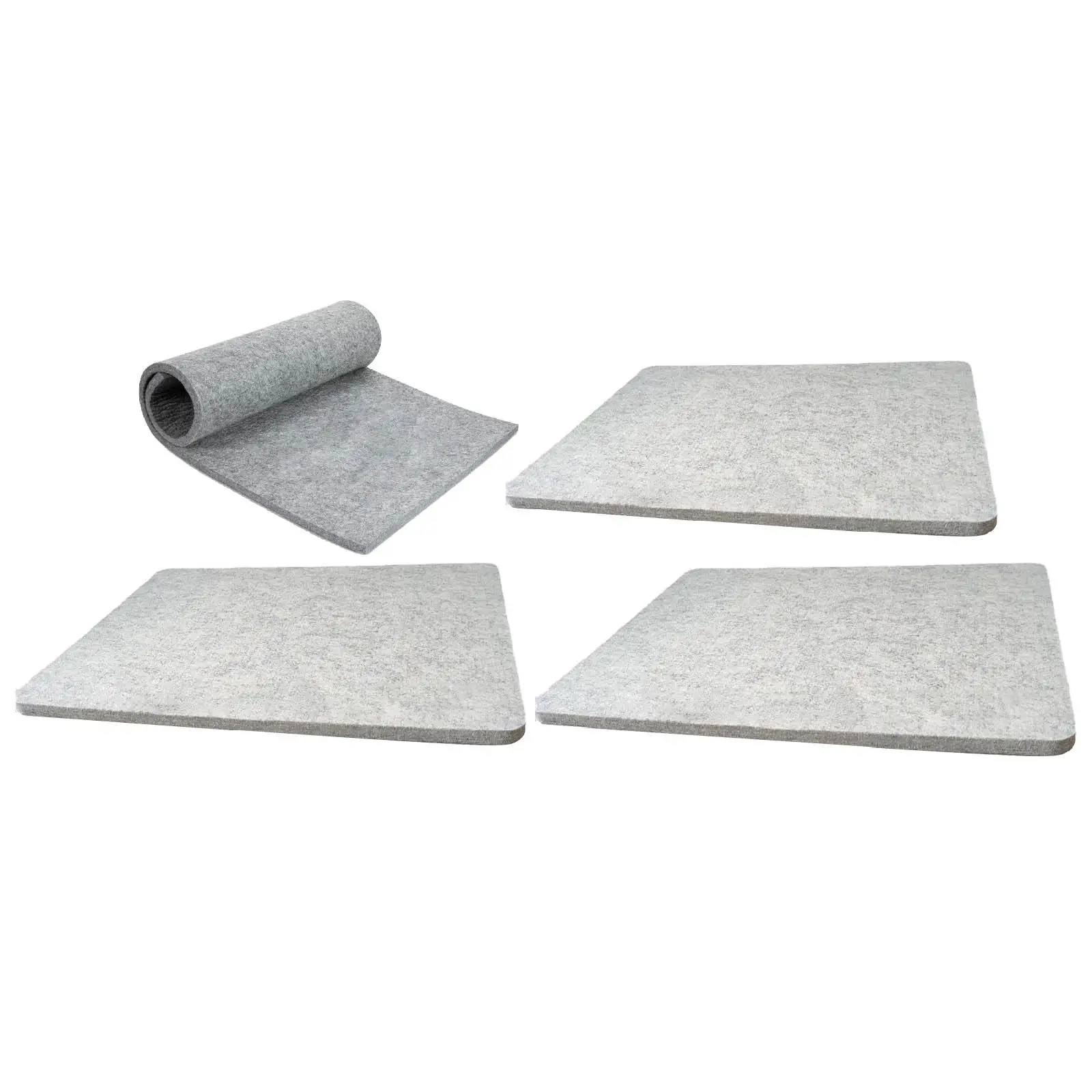 Ironing Pad Compact Size Non Slip Pressing Mat Felt Iron Board for Cutting Notions Quilting Projects Sewing on Ironing Board