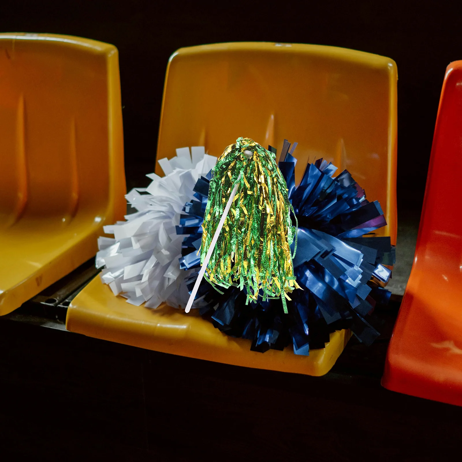 10 Pcs Cheerleading Pom Set Cheerleader Ball Costume Accessories Props Dancing Poms Pp