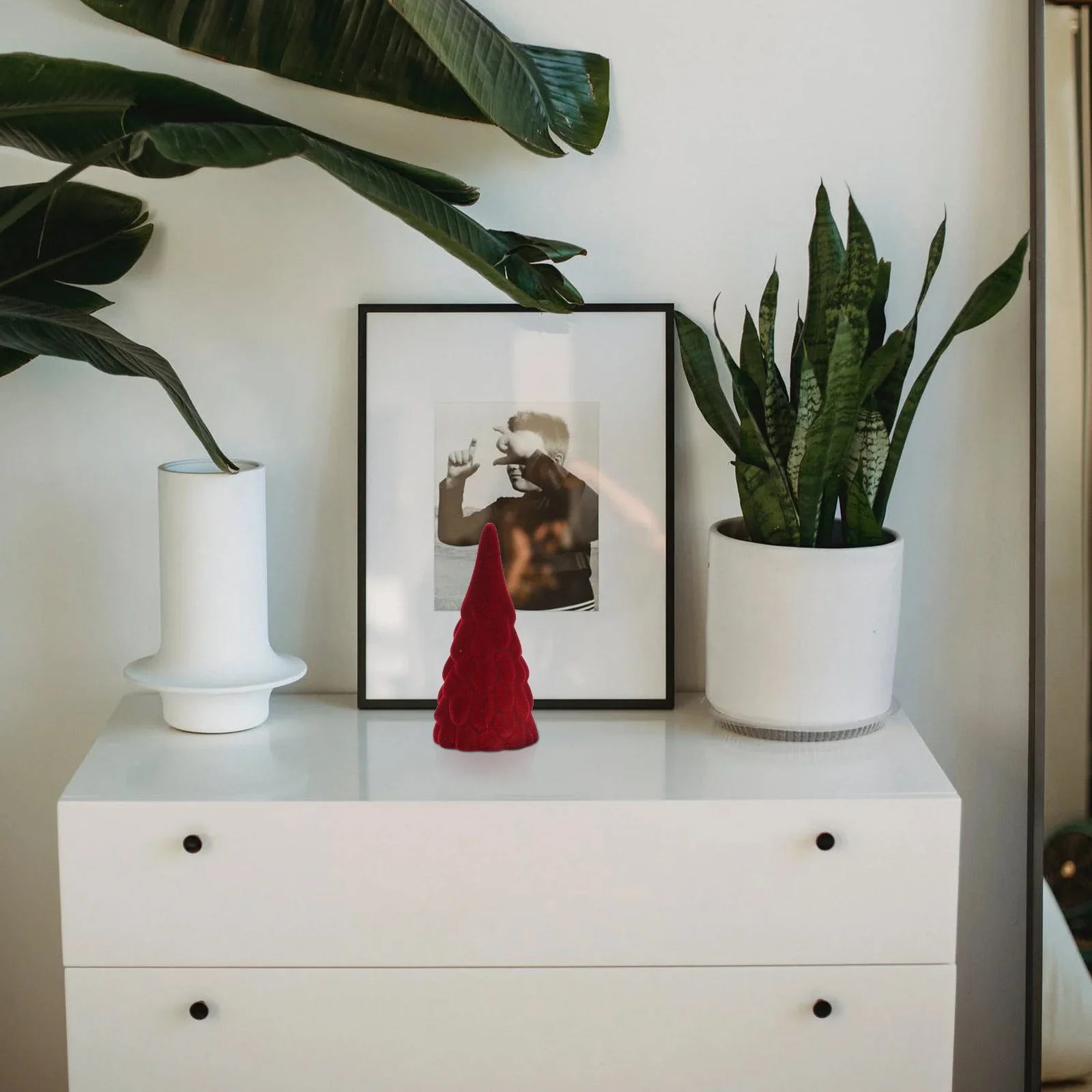 

1Pcs Christmas Tree Ornament Lovely Xmas Decoration Tabletop Display Home Decor Party Supply Lovely Xmas Decoration