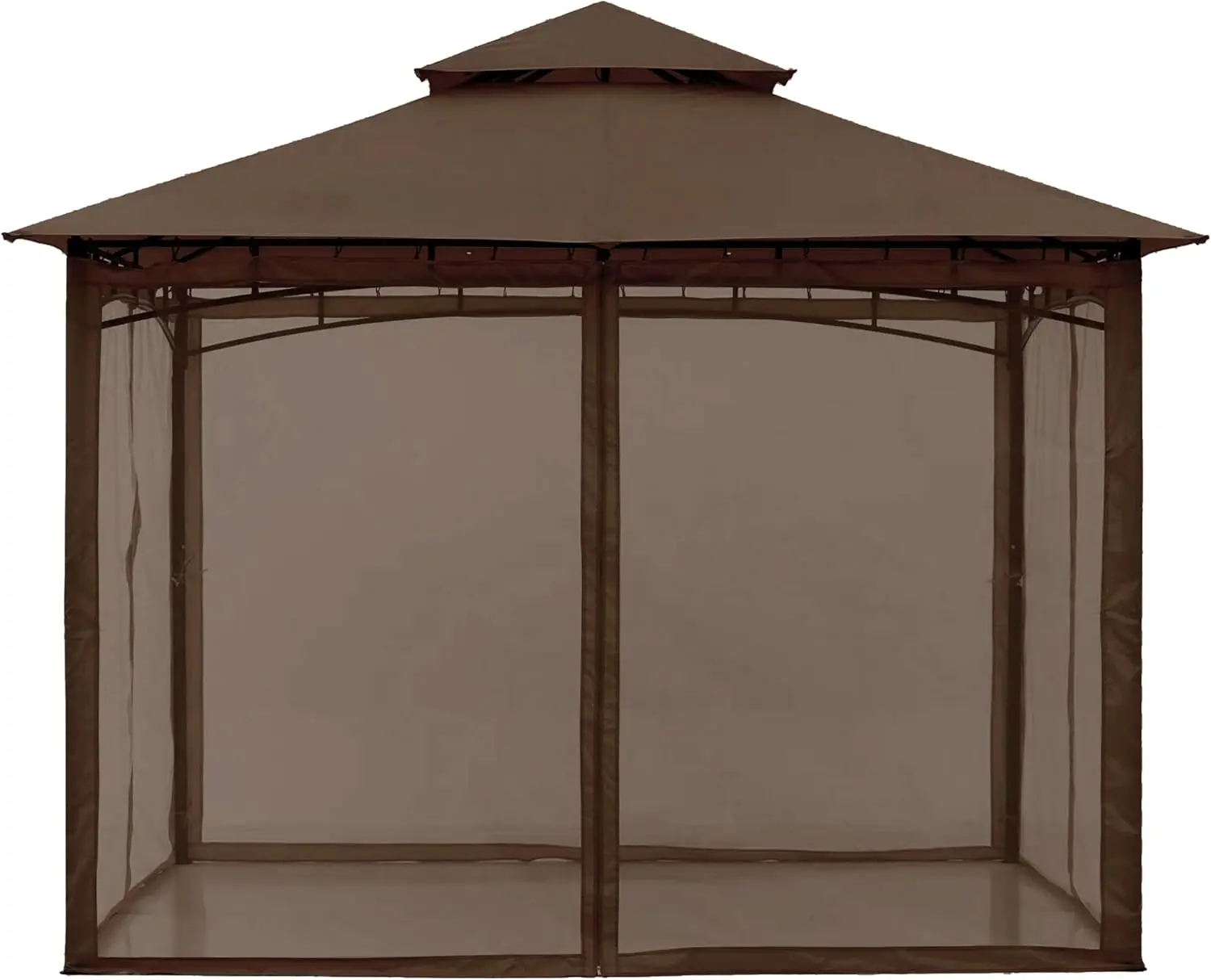 

Universal Replacement Mosquito Netting Screen Walls for 10'x10' or 10'x12' Gazebo Canopy Outdoor Mesh Netting Screen 4 Panel Sid