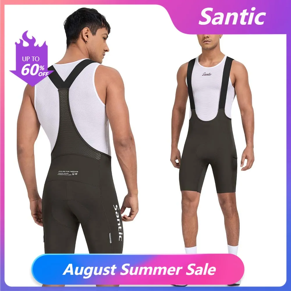 Santic Bermuda Ciclismo MTB com Proteção de Assento