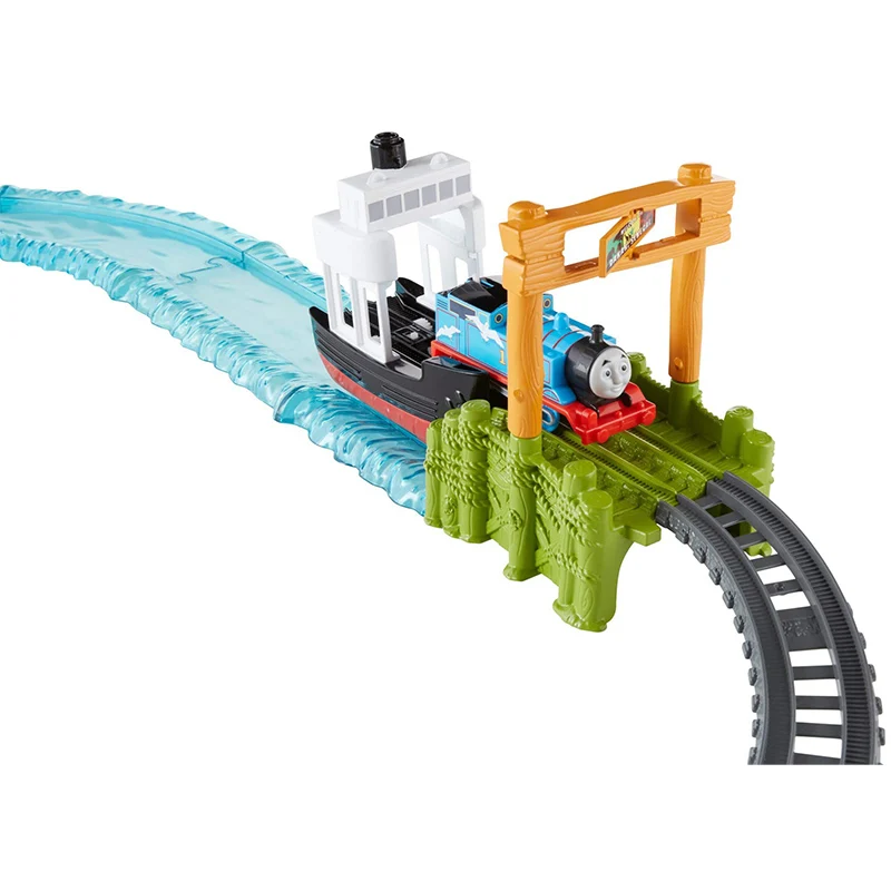 Thomas & Friends Track Master Series Boat & Sea Set Assembled Track Electric Train Toy Set Educational Boy Toys Birthday Gifts