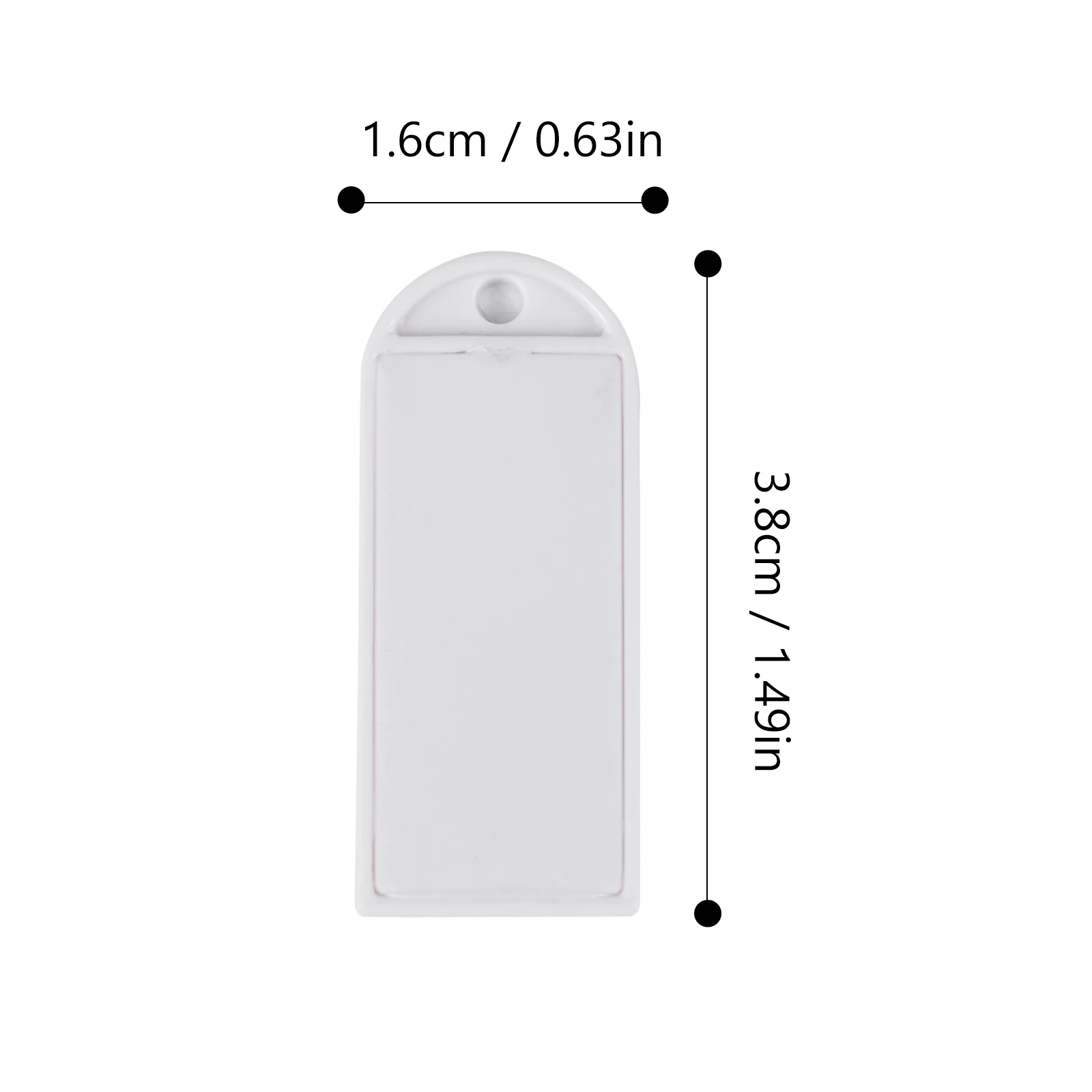 5Pcs NFC Tag Cards Blank White NFC Chip Sticker Read Write Lock Small Portable for Mobile Phone Attendance Product Certification