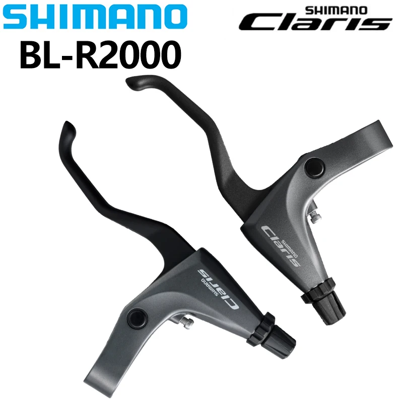 SHIMANO Claris BL R2000 Brake Lever Set Black 22.2mm V-Brake Left and Right Lever Road Bike Accessories