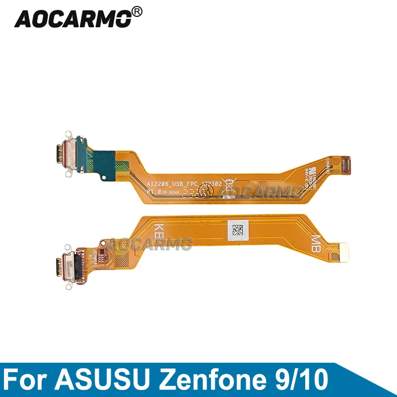 Aocarmo For Asus Zenfone 10 / 9 Charging Port Charger Dock Flex Cable Replacement Pars