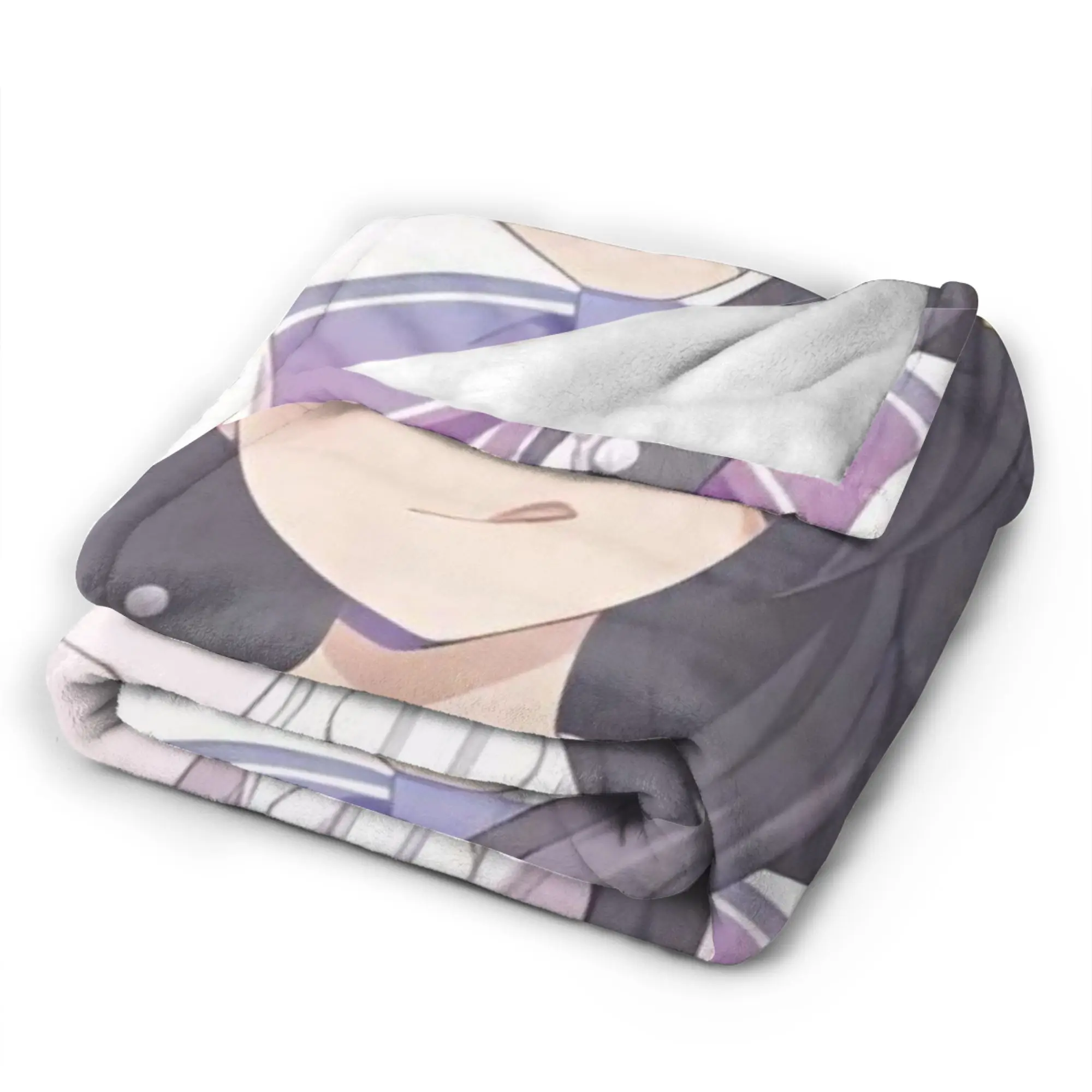 زهرة عطرة تتفتح مع بطانيات كرامية Waguri Kaoruko بطانيات رمي دافئة عتيقة من القطيفة لديكور المفرش والنسيج