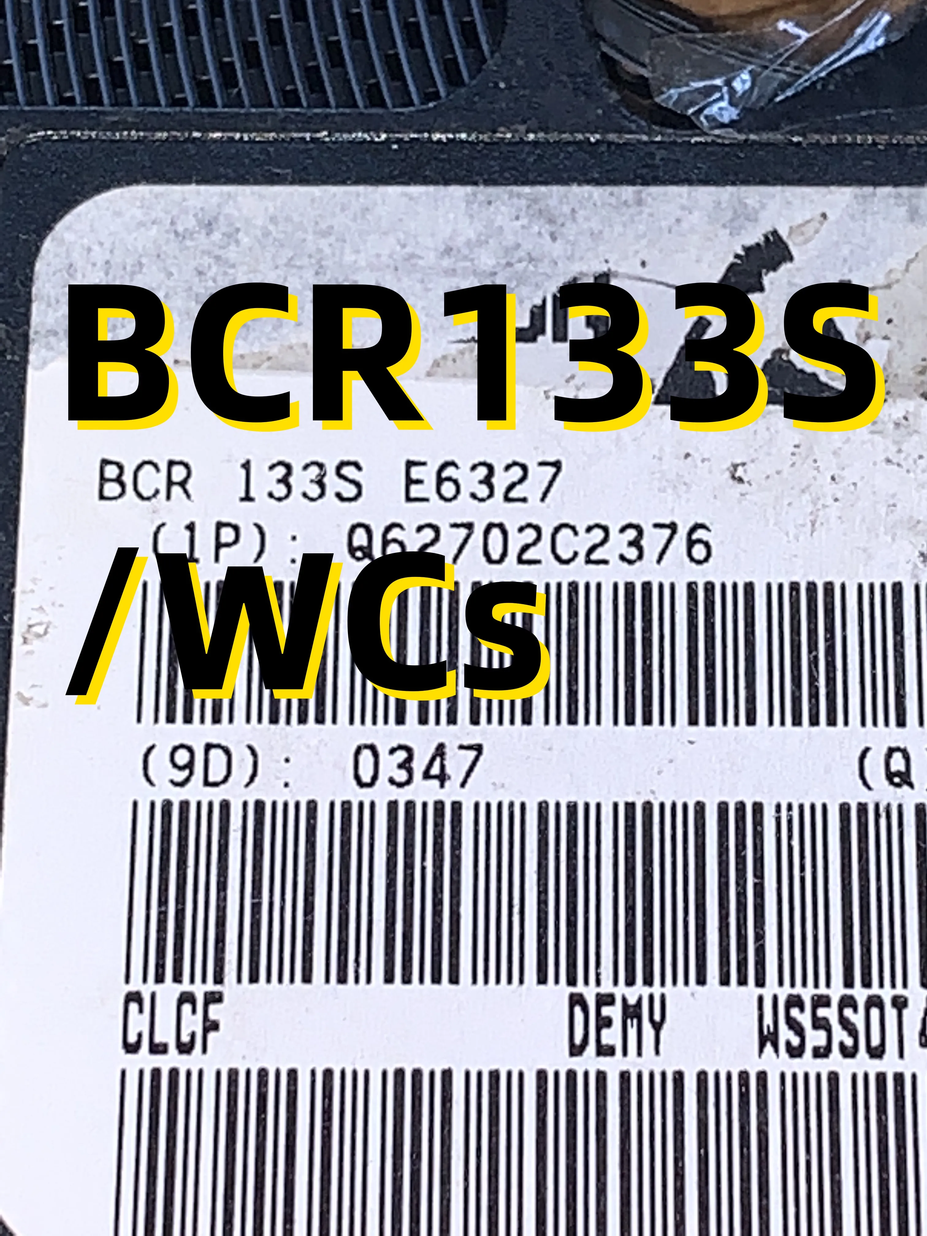 10 piezas, BCR133S /WCs