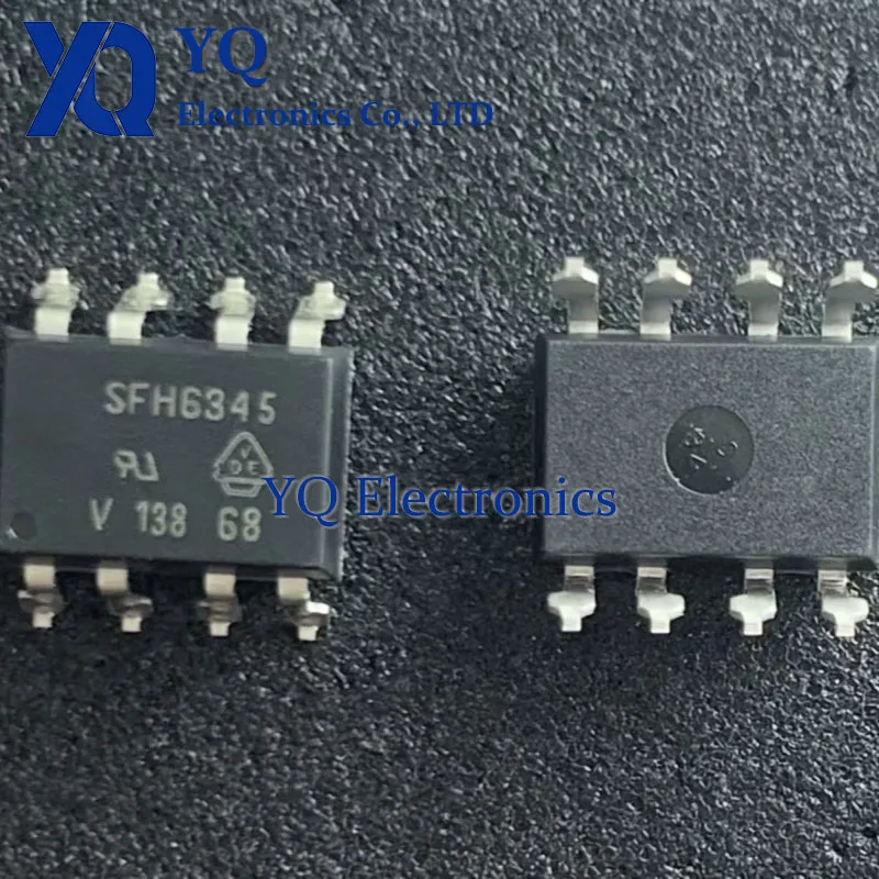 10PCS/lot New OriginaI SFH6345 SFH6345-X007 SFH6345-X007T SFH6345-X009T or SFH6343T SFH6325 SFH6326 SMD-8 High Speed Coupler