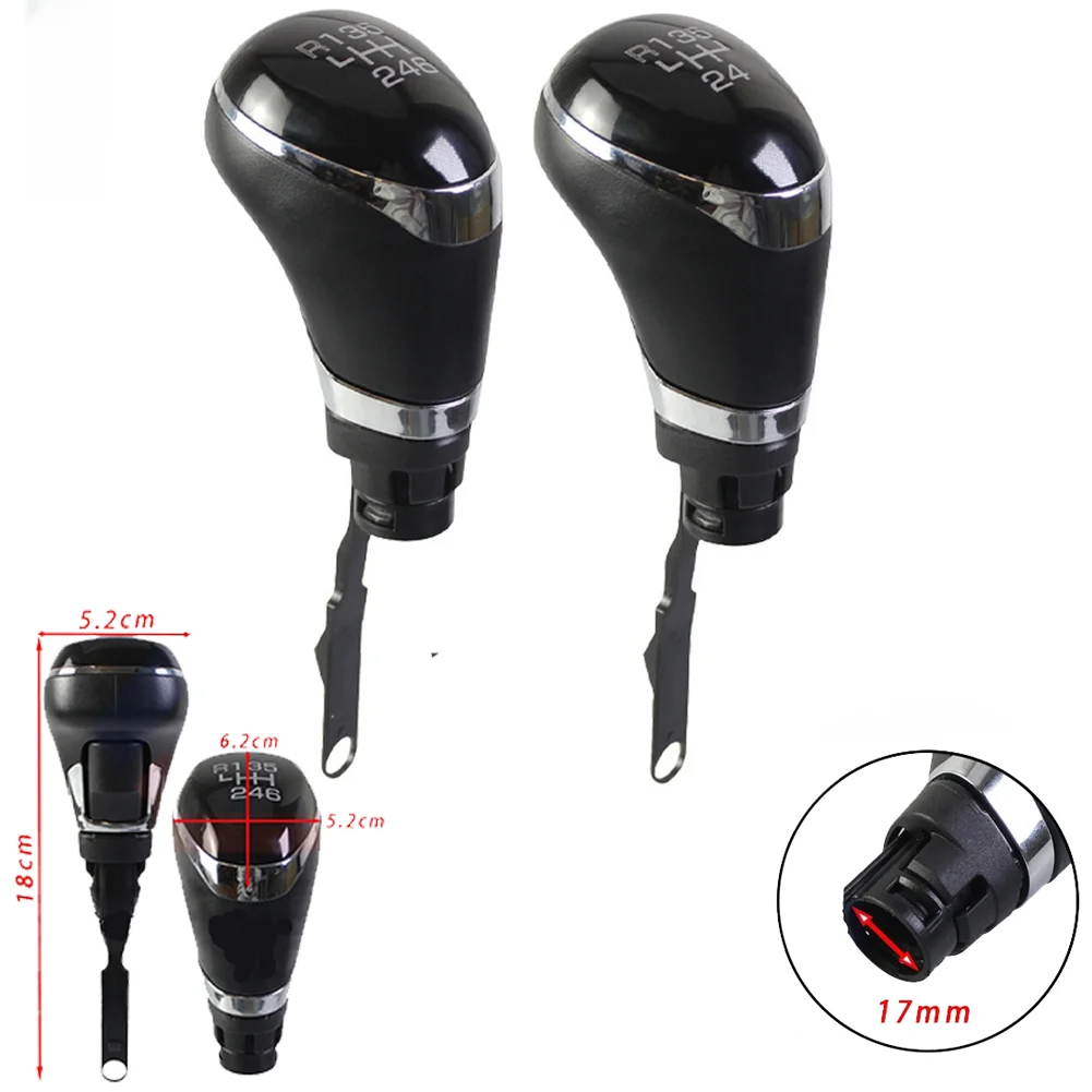 

for Chevrolet For CRUZE 2016 Black Manual Transmission Gear Shift Knob 5/6 Speed for Reliable Operation and Interior Upgrade