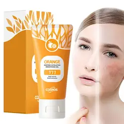 Orange Exfoliating Gel Dead Spot Remover Brighten Peeling Gentle Repair Scrub Whiten Hydrating Moisturizer Korean Skin Care 50g