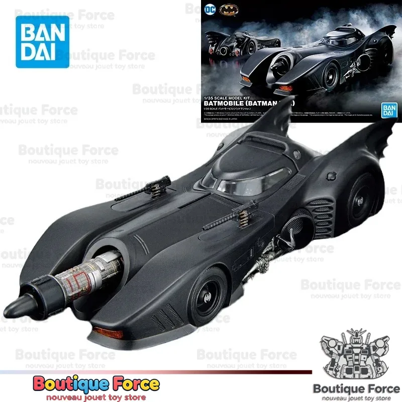 

Bandai Batman DC Comics BATMOBILE Action Figure 1/35 Scale Collectible Toy Model for Fans Kids Adults Display Gift