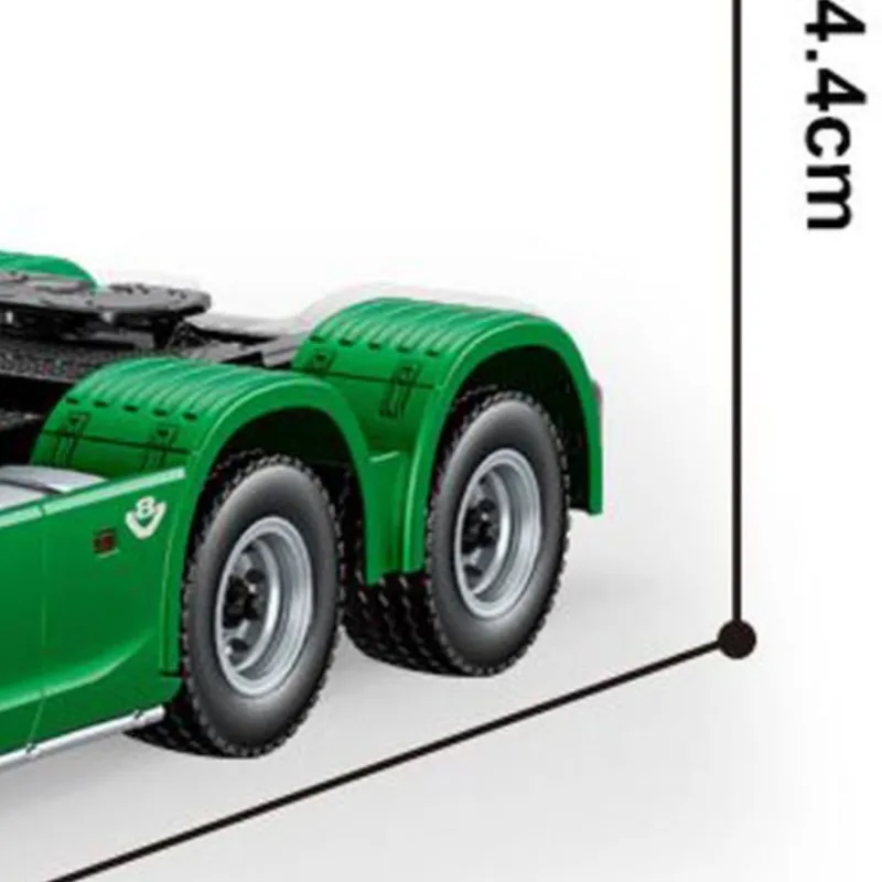 770S RC Tractor Truck 1/18 HUINA 1501PRO Plastic RTR Lorry Cars Remote Control Car Model with Battery  Light Sound Model
