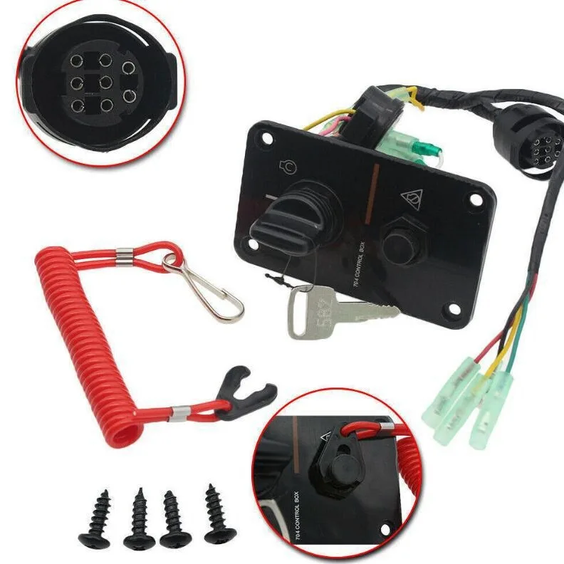 

Wholesale Outboard Single Engine Push Switch Assembly Panel for Yamaha 704 - 8 2570-12 - 00