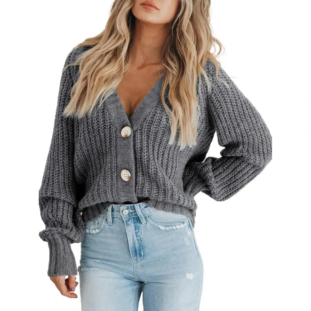 

Women Cardigan Sweater Women Knit Cardigan Stylish Women's Chunky Knit Cardigan Fall/winter Open Front Sweater with for Modern