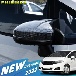 Rearview Mirror Cap Wing Side Mirror Cover Fit for Honda Shuttle Fit Jazz GK5 2014 2015 2016 2017 2018 2019 2020