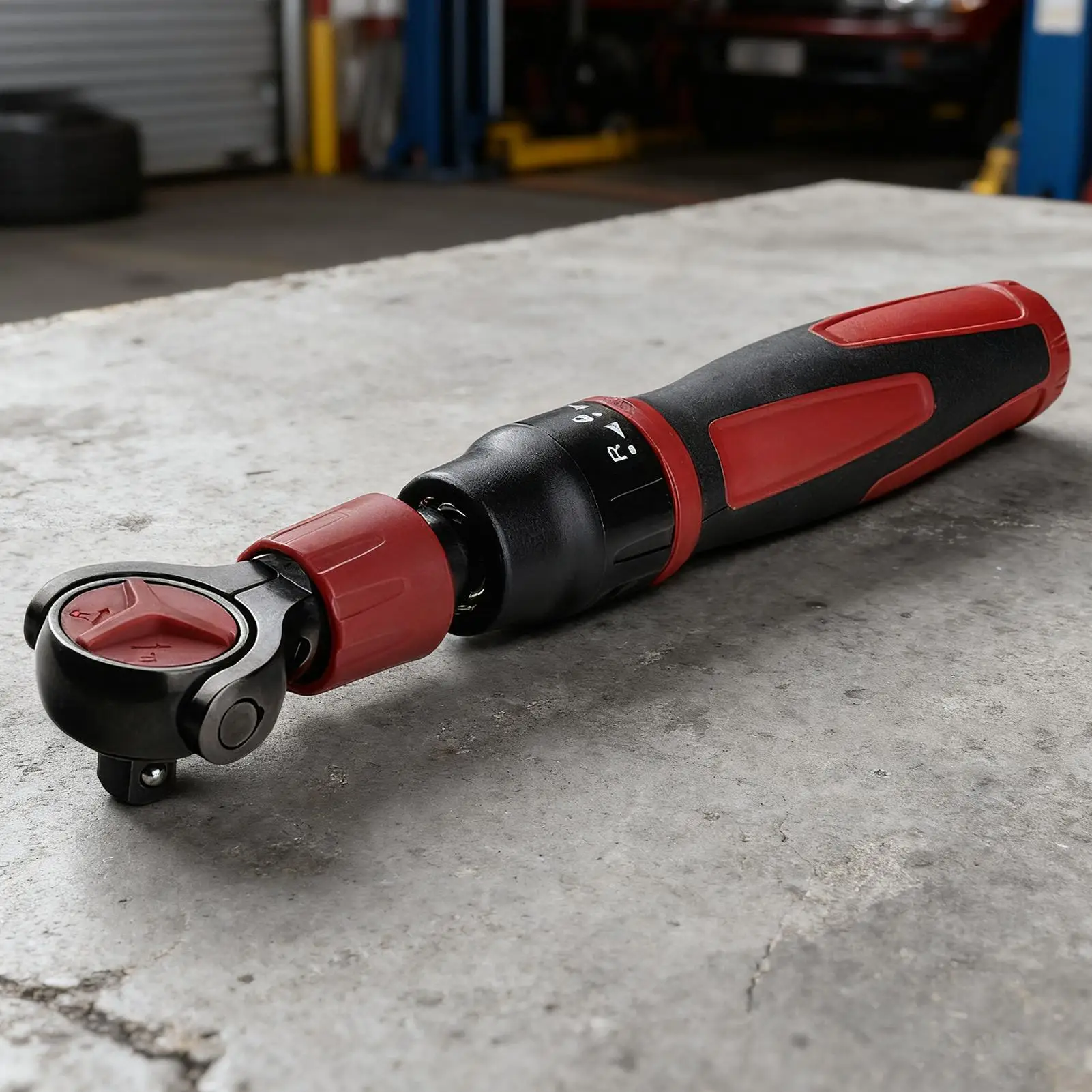 مفتاح ربط بسقاطة 3/8 بوصة مفتاح ربط مريح 72 سنًا رأس دوار قابل للعكس على الخروج مقبس فولاذي لصيانة الدراجة #2