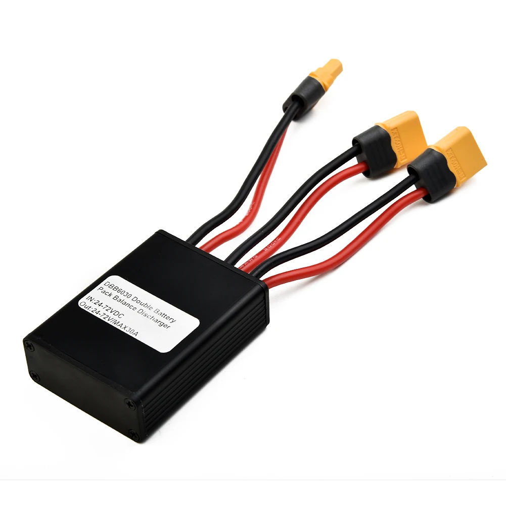 Ebike Dual Battery Connection Adapter Switcher Module Increase 20V-60V 30/40/100A Lithium Battery Capacity Parallel Module