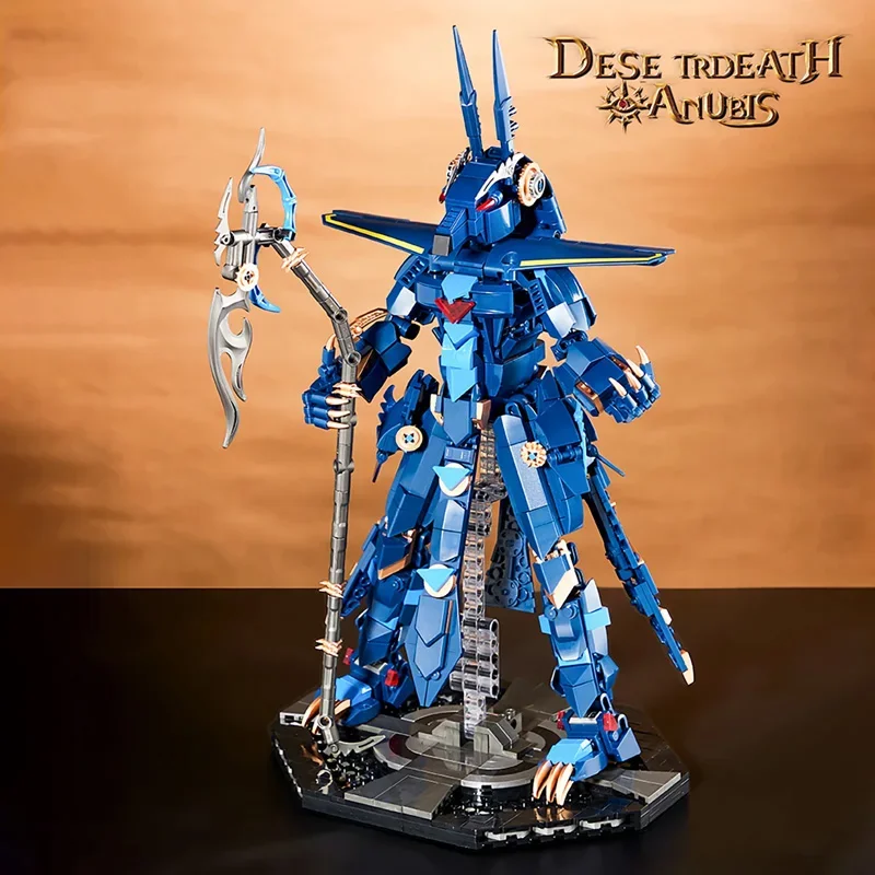 997PCS Anubis Desert Reaper Mecha Modello di edificio Set da collezione di blocchi di assemblaggio creativi Mattoni MOC Regalo per adulti e bambini