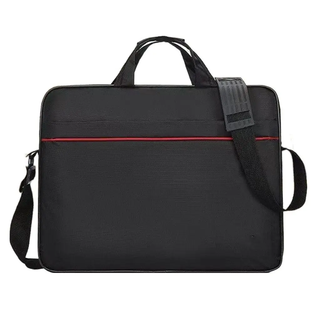 Bolso de mano de negocios para mujer, bolsa de mano gruesa multicapa, maletín cruzado para documentos, bolso de mano para computadora portátil