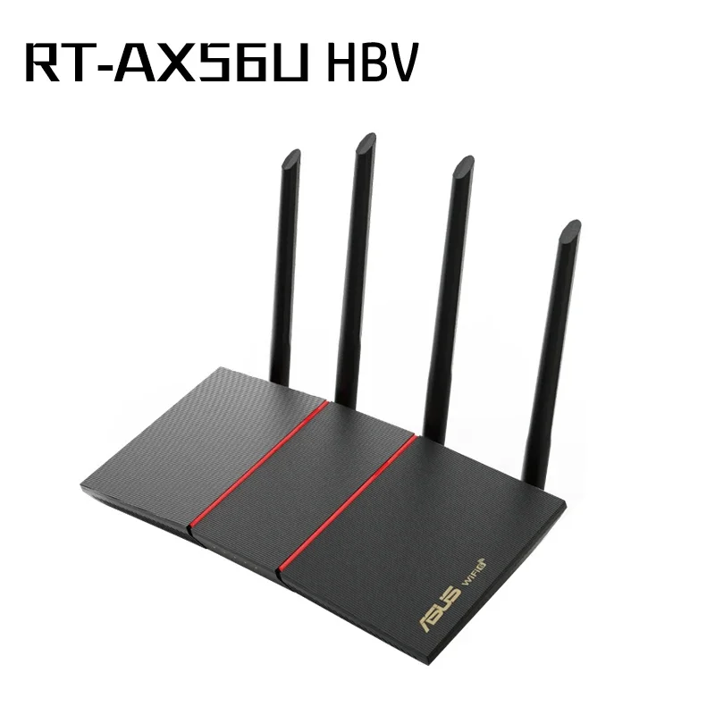 

ASUS RT-AX56U V2 HBV AX1800 Dual Band WiFi 6 802.11AX Router MU-MIMO OFDMA AiMesh WiFi AiProtection Classic