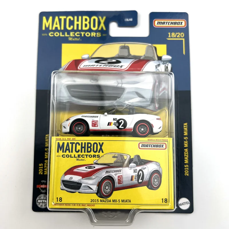 Matchbox Collectors Car 2015 MAZDA MX-5 MIATA 1/64 Metal Die-cast Model Collection Toy Vehicles