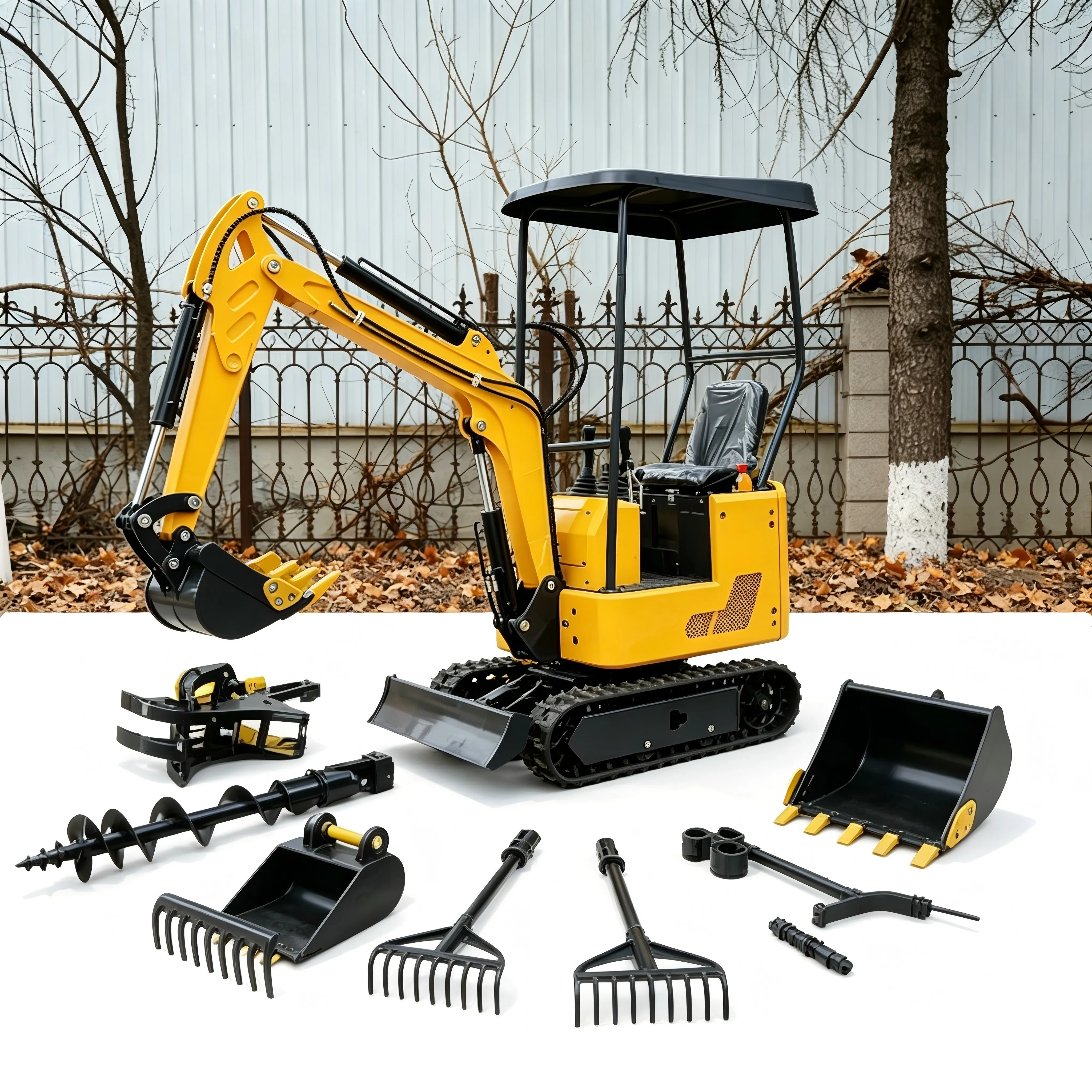 

LEWOK Customized New Type Mini Excavator Price Excavators Micro Crawler Digger Brand Small Bagger Machine Mini Excavadora