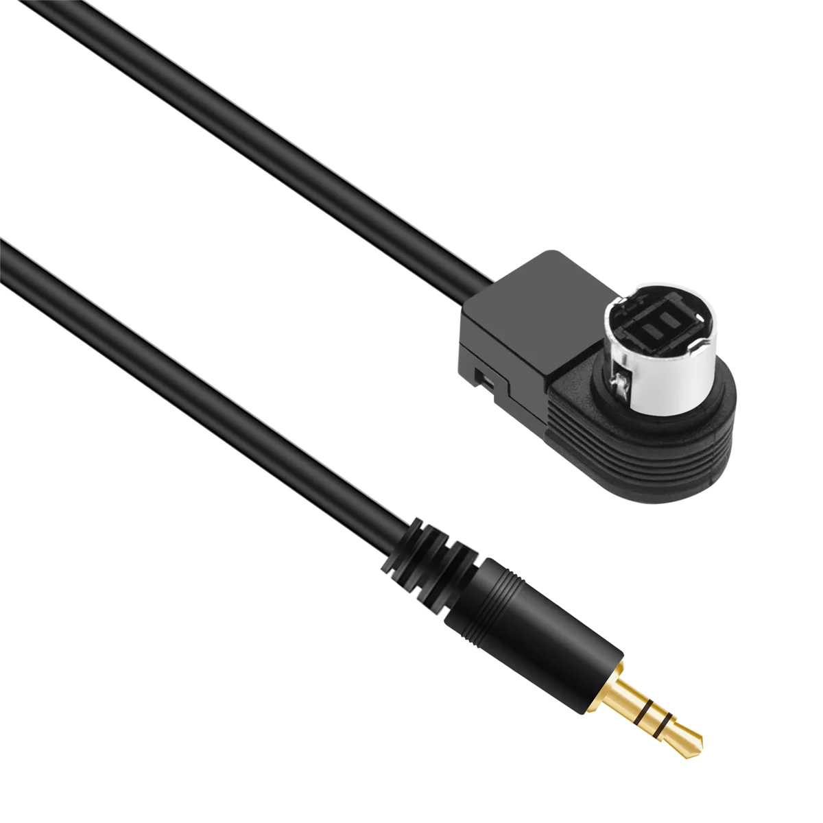 Mini conector estéreo de 3,5mm para coche ALPINE/JVC Ai-NET 4 pies 100cm Aux Cable de Audio para coche apto para adaptador para teléfono