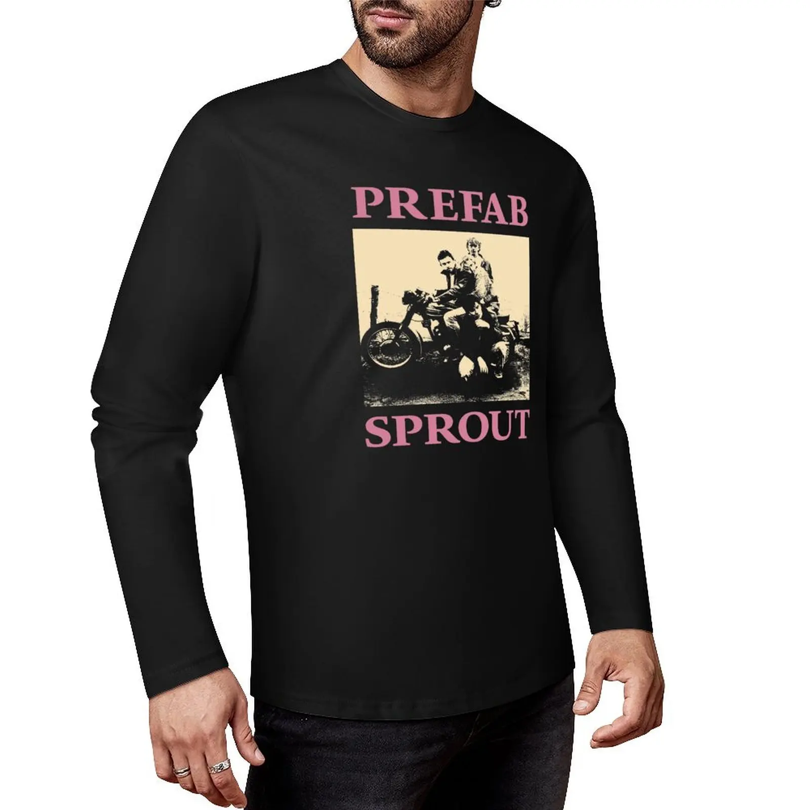 

Длинная футболка Prefab Sprout, мужская футболка большого размера, одежда для мужчин