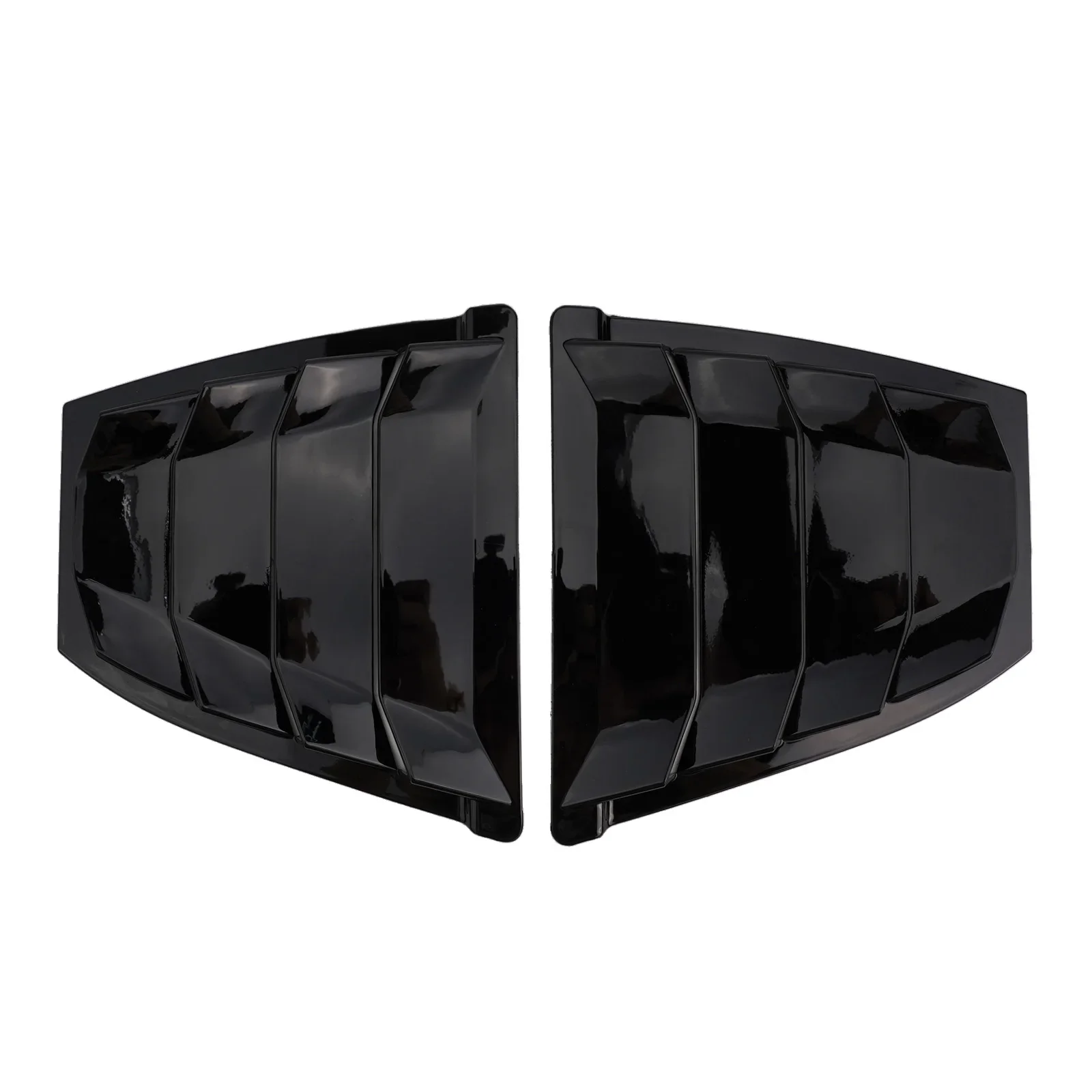 

Rear Door Glass Louver Cover Trim Compatible with For Mazda 3 Axela 2014 to 2018 Automotive Exterior Accessory