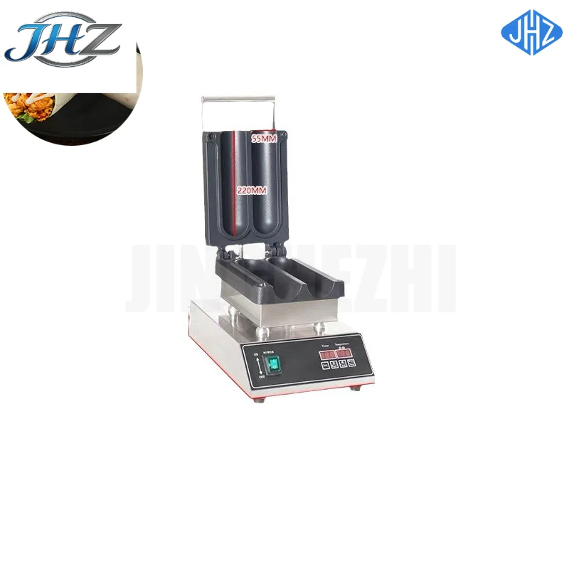 JHZ for Commercial Chicken Roll Toaster Hot Sale Five Grid Two Grid Meat Roll Machine Electric Heating Rotary Chicken Roaste