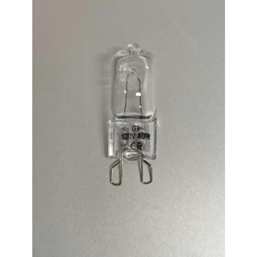 

Лампочка для вытяжки WPW10571723, 120В 40Вт G9, для Whirlpool ACR4303MFB3 JXL6536CSS0 KVIB606DSS0 WFE520S0FS2 W10571723, для духовки