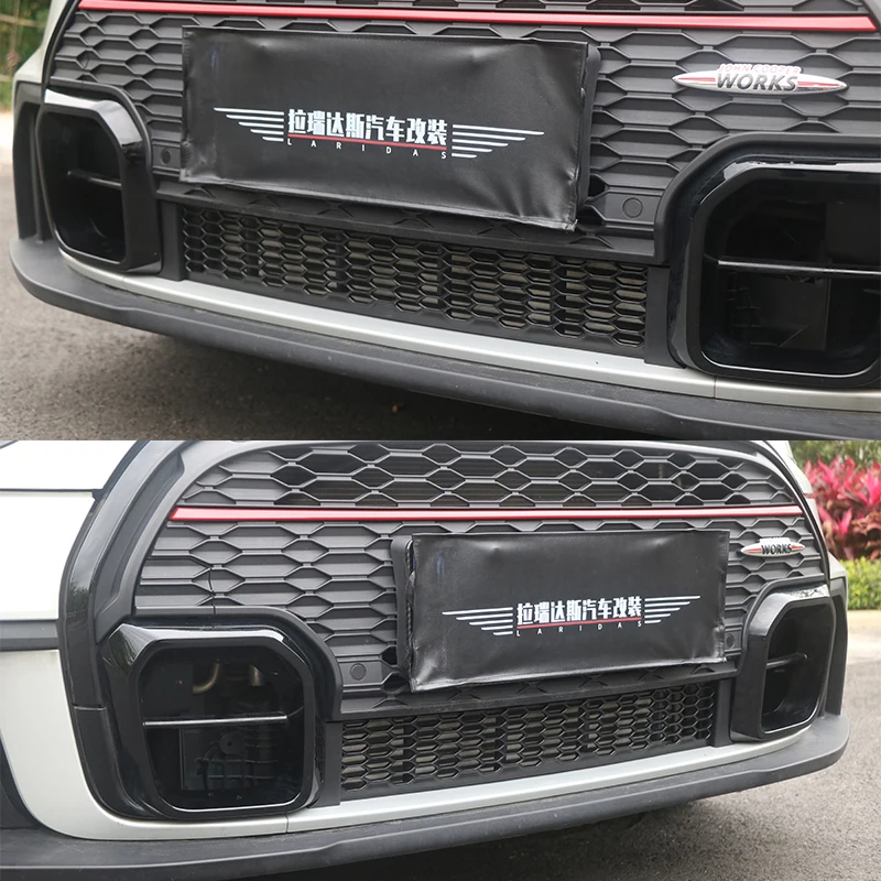 Bumper Lower Grille For MINI JCW F55 F56 F57 COOPER S LCI 2 2021-2023 Insect Net Car Exterior Accessories Protective Net