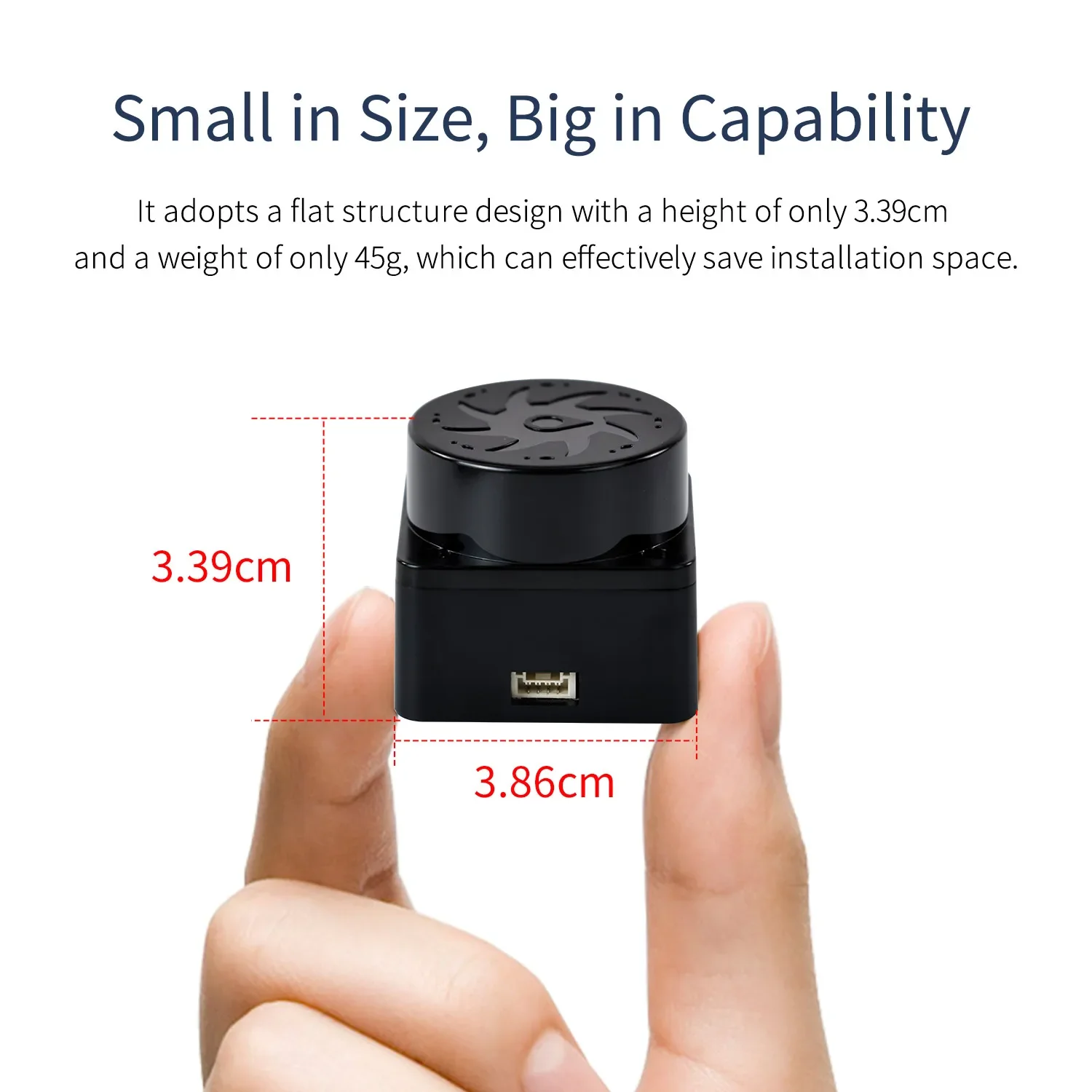 T-MINI-Plus ライダー スキャナー 360 ° TOF測距12M/25M 3Dセンサー