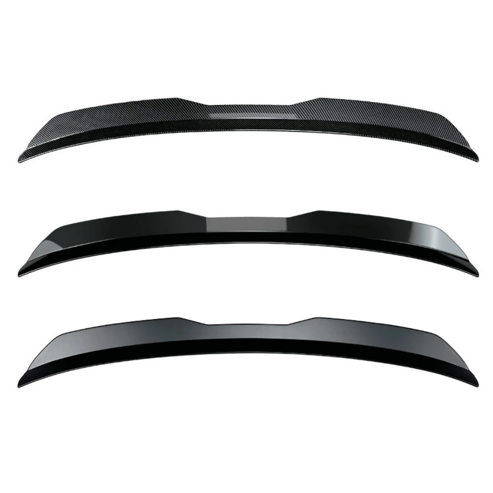 Black / Carbon Look Car Tail Wing Rear Roof Lip Spoiler For Volkswagen VW Golf 5 MK5 R32 GTI R Hatchback Car Accessories